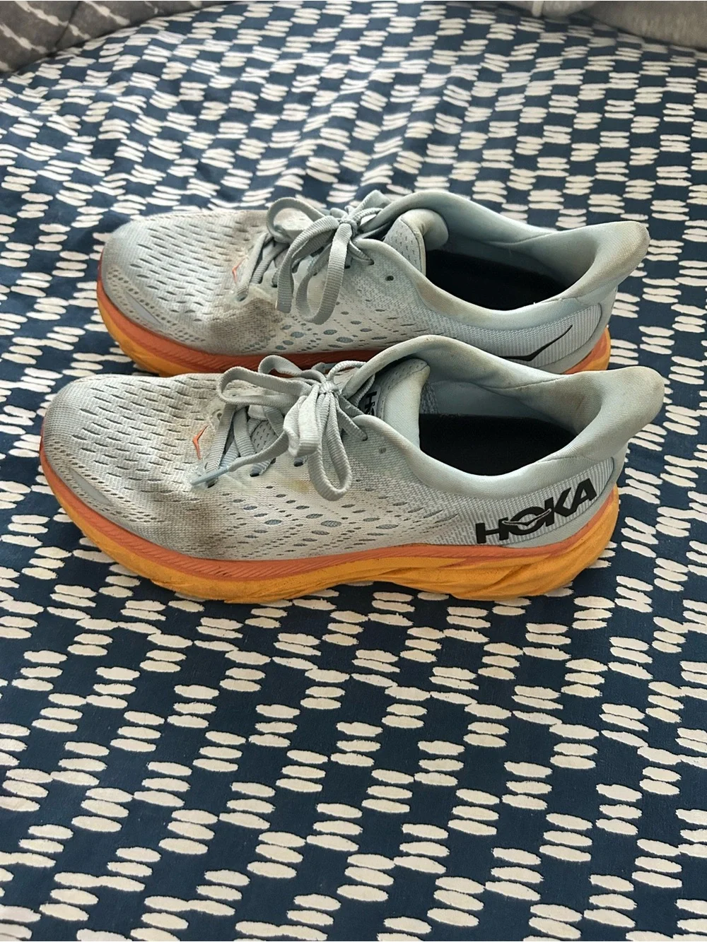 HOKA Clifton 8 Women’s Running Shoes Plein Air Peach Parfait Size 6B